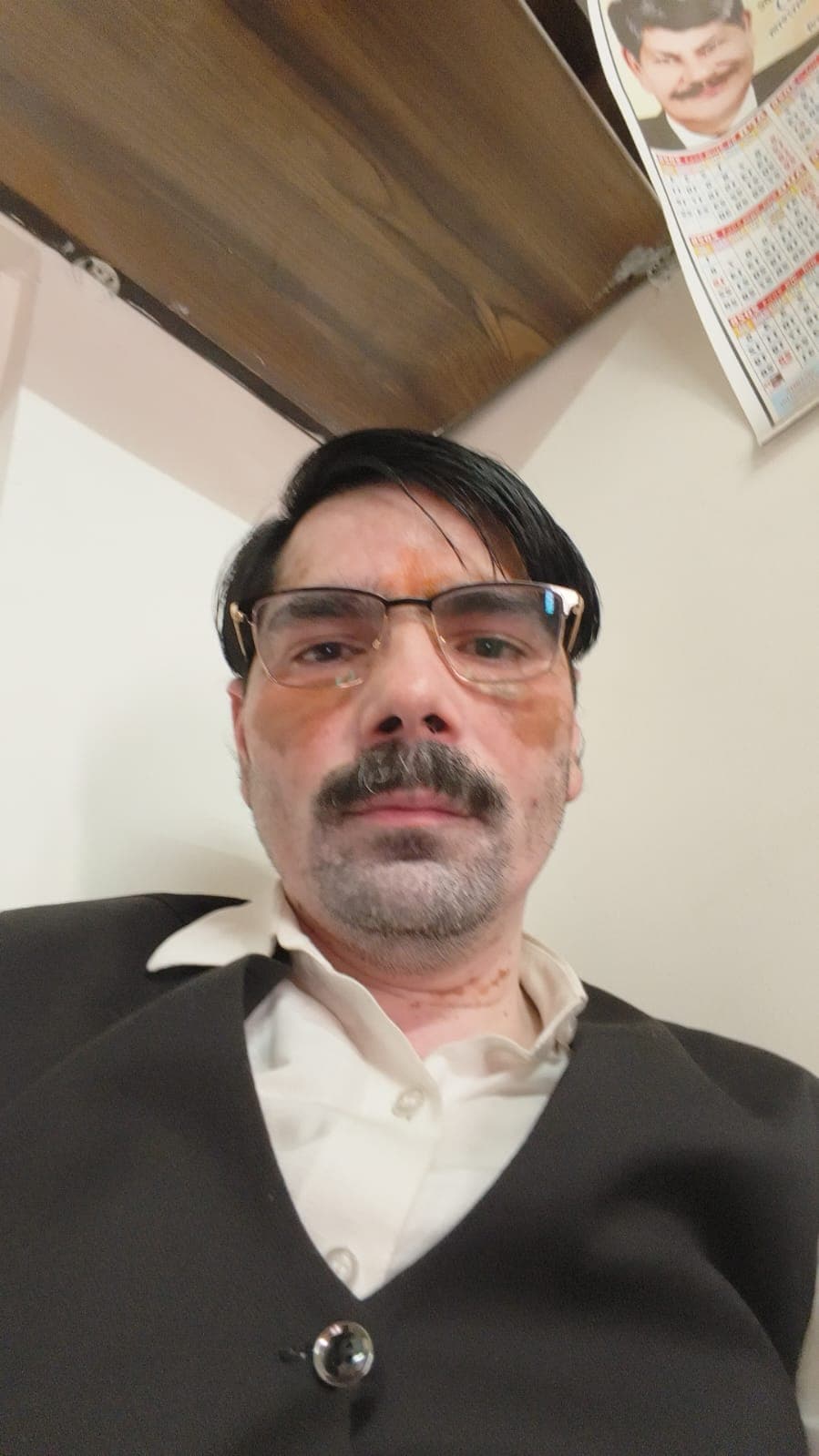 Arbind Kumar Srivastava Formal Legal Coat Portrait
